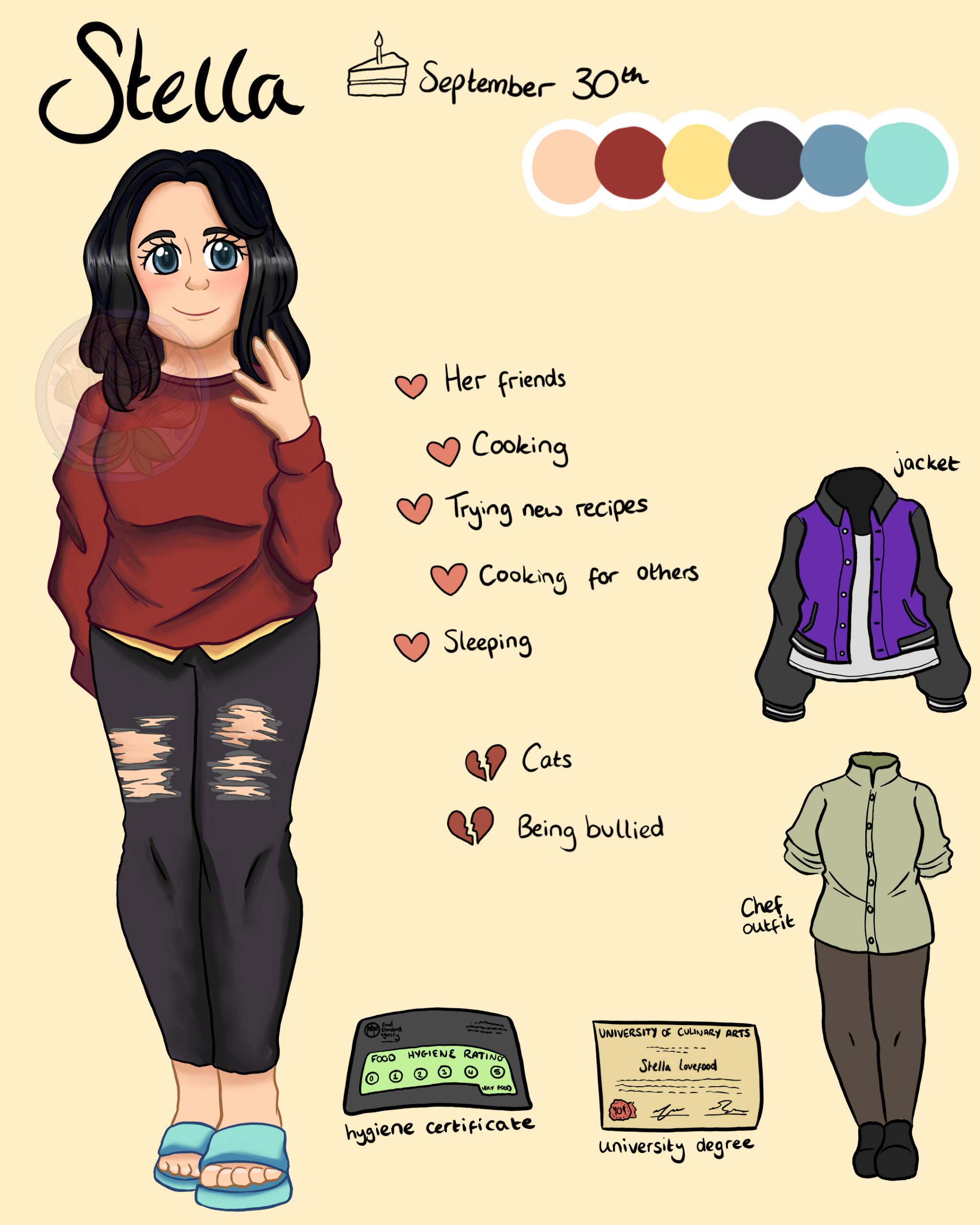 #redroses_ oc_ stella